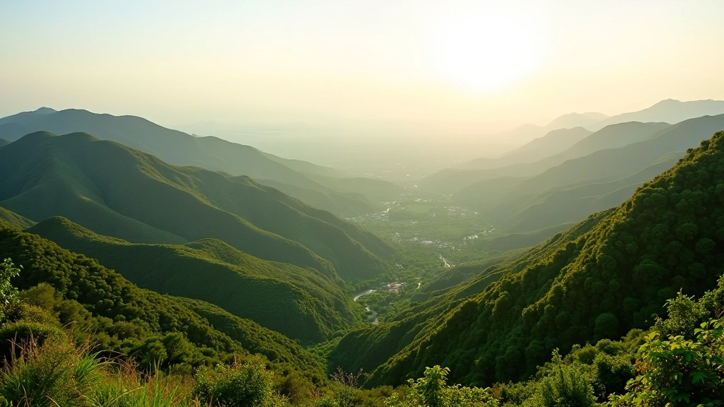Vista panorámica del Valle de Caguas