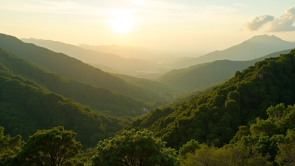Vista panorámica del Valle de Caguas desde un mirador